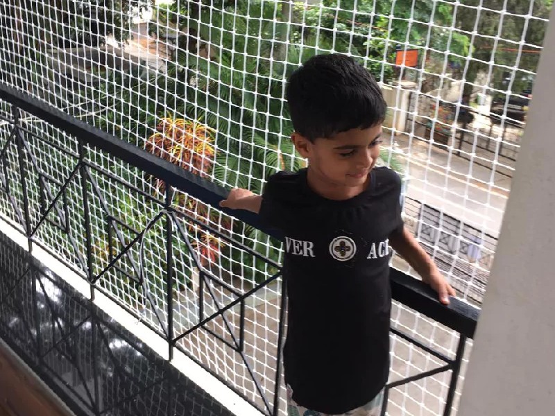 Child Safety Nets for Balconies in Bangalore | Kids Protection Nets